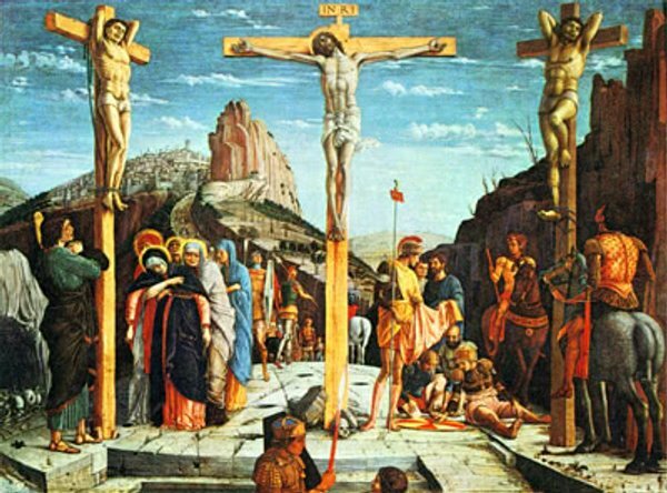Jesús de Nazaret es crucificado en Jerusalem