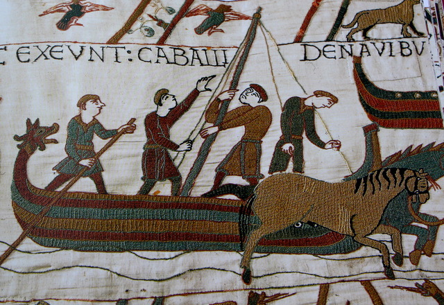 William the Conquerer lands on English soil