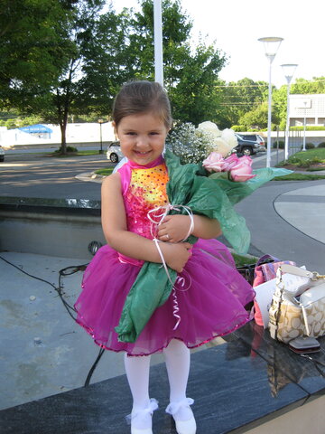 2008: Tuve mi recital de ballet.