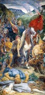 Atila, rey de los Hunos, invade Europa Central.