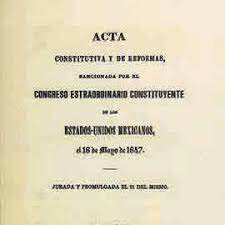 Acta Constitutiva y de reforma