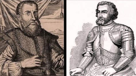 Hernán Cortés did an expedition to New Spain