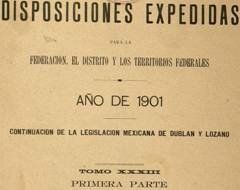 THE FIRST OIL LAW WAS CREATED