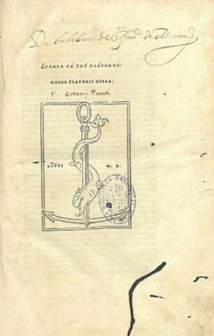 Ominia platonis opera