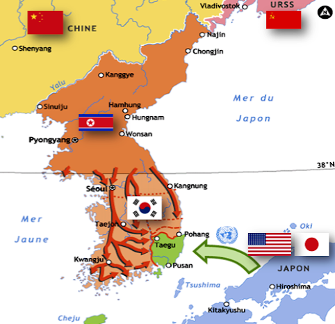 North Korea attacked South Korea