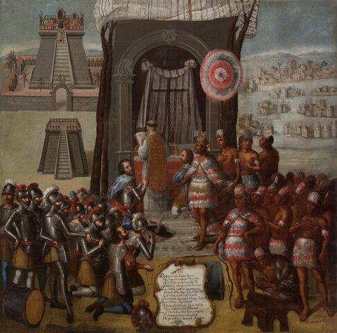 The arrival of the Spaniards