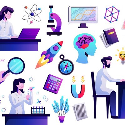 Timeline: LOS GRANDES DESCUBRIMIENTOS DE LAS CIENCIAS BÁSICAS