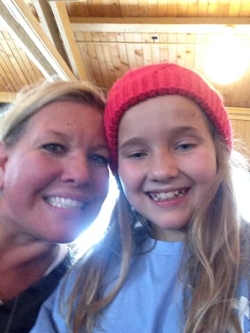 Esquié con toda mi familia