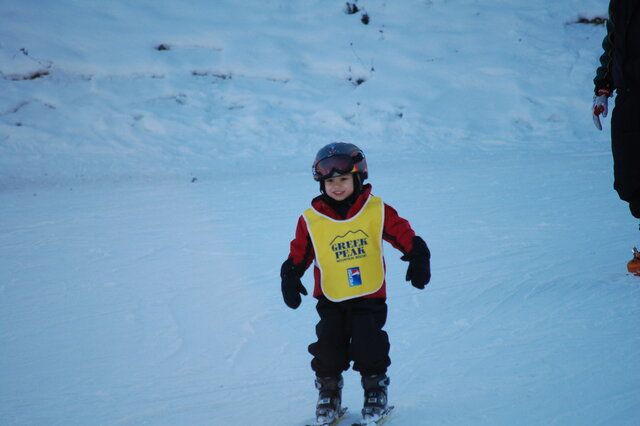 J’ai commencé à fait du skiing