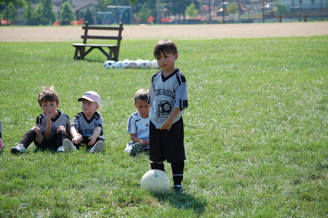 Je jouais au football et baseball