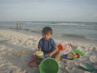 J’allais à la plage en floride