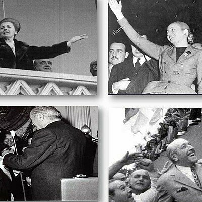 Timeline: PRESIDENCIA DE CÁMPORA, LASTIRI, JUAN PERÓN Y MARTÍNEZ DE PERÓN