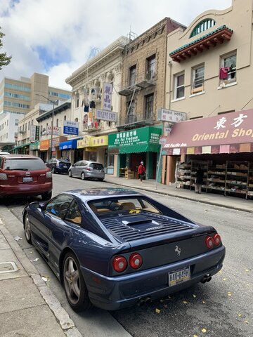 L'année dernière, j’ai voyagé à San Francisco pendant Noël.