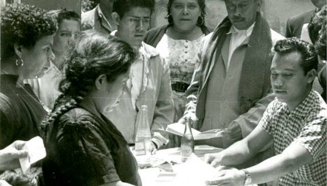 The right of women to vote and obtain popular election positions was requested for the first time.