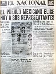 Publication in the Official Gazette of the Federation of the Decree  to allow women to participate as voters and as candidates.