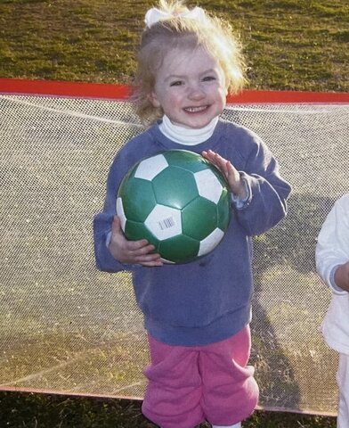 Yo empecé jugar el fútbol