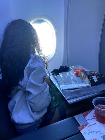 Hice mi primer viaje solo.