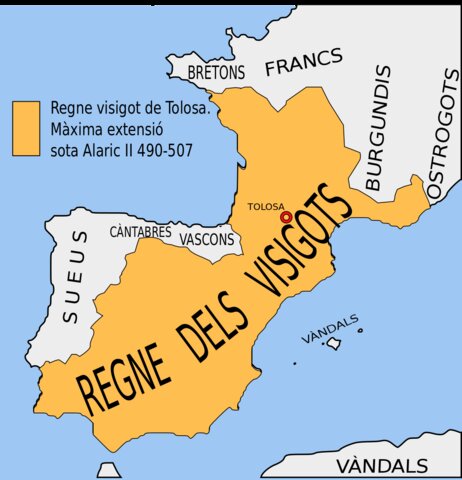 Caiguda del Regne visigot