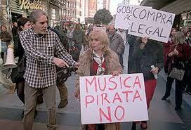 Protesta contra piratería web