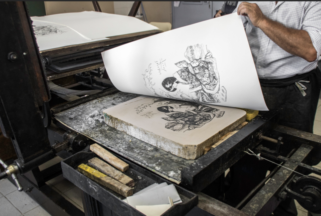 Surgimiento de la Impresión Química o Litografía