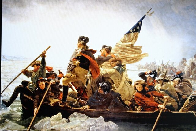 Washington saved the contiental army from total defeat 1776