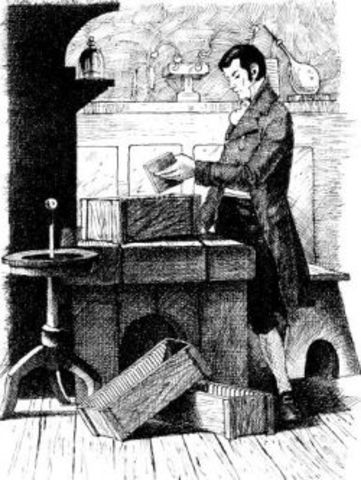 The First Electrict Battery