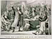 Patrick Henry’s “Give me liberty or give me death” speech