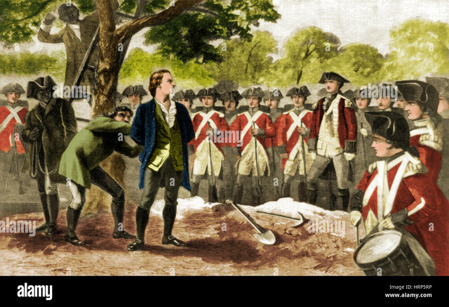 Nathan Hale executed
