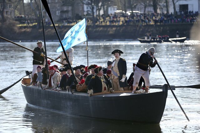 Washington crosses the Delaware