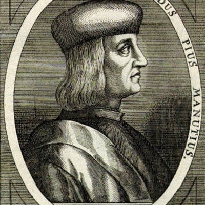 Timeline: Principales impresos de Aldo Manuzio. Aldo Manuzio y la fuente de Romana Antigua