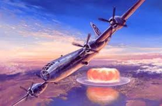 Enola Gay Drops the Bomb