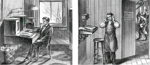 1881 – Instalação da 1ª central telefónica