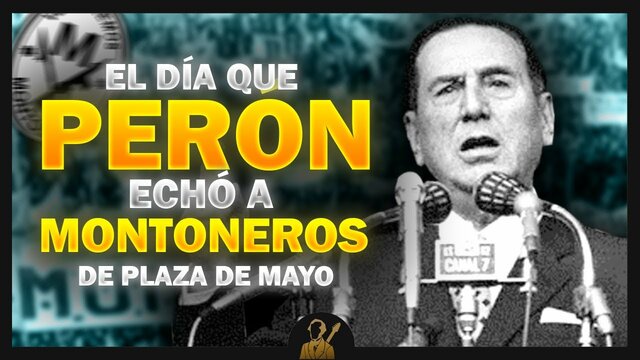 Perón expulsa a Montoneros