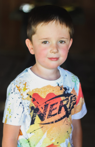 I saw my littlest boy cousin for the first time