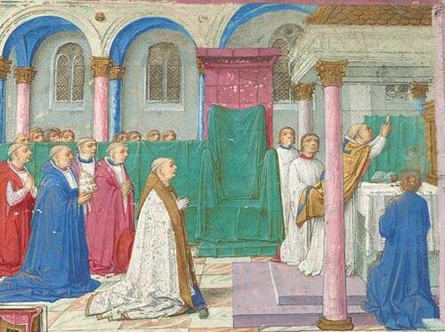 Eucharist in the middle ages