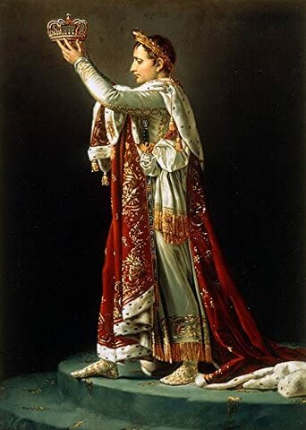 Napoleon crowns himself emperor