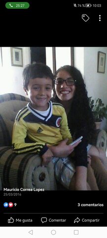 Conocí a mi hermano menor de 6 años.