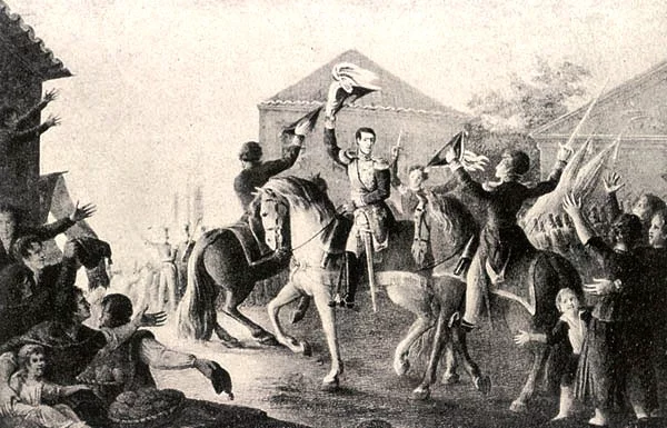 1828 – Revolta de D. Miguel que se faz proclamar rei absoluto