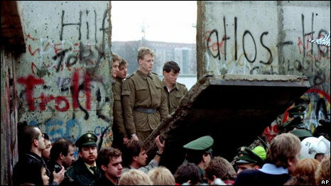 Caida del muro de Berlín