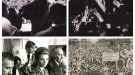 Timeline: PRESIDENCIA DE  CAMPORA, LASTIRI, JUAN DOMINGO PERÓN Y ESTELA DE PERÓN