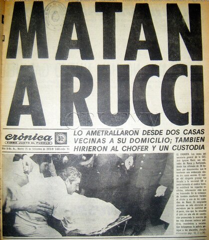 ASESINATO DE RUCCI
