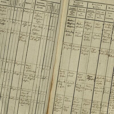 Timeline: Matične knjige