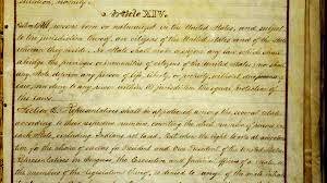 U.S History: 14th Amendment