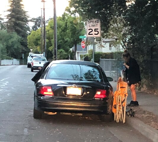 Car Camper on Morgan Street near Tenth