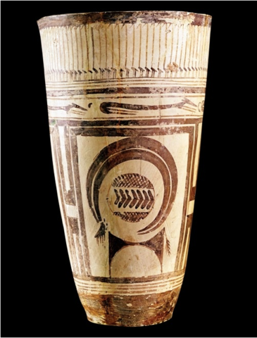 Beaker with Ibex Motif