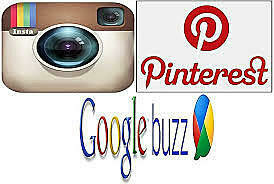 Aparecen Instagram, Pinterest y Google Buzz