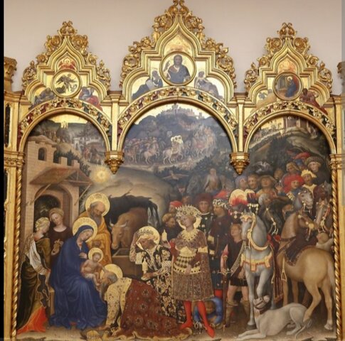 Adorazione dei magi di Gentile da Fabriano