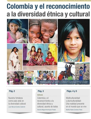 Reconocimiento de la diversidad étnica y cultural de Colombia