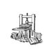 Imprenta retro ilustracion clipart mgakpe 01