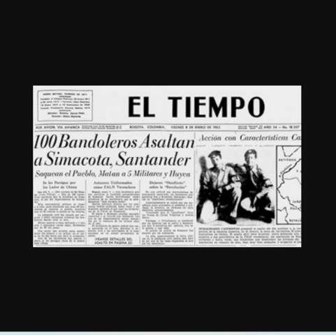 ACTORES ARMADOS: Surgimiento del ELN.